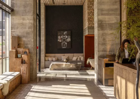 hotel britomart lobby