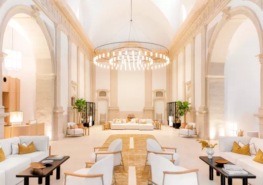 Lobby at Le Couvent des Minimes