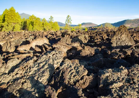 Large boulders on top of a mountain