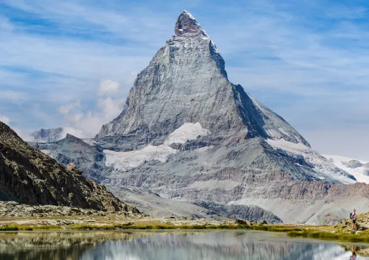 Hikers in Switzerland 