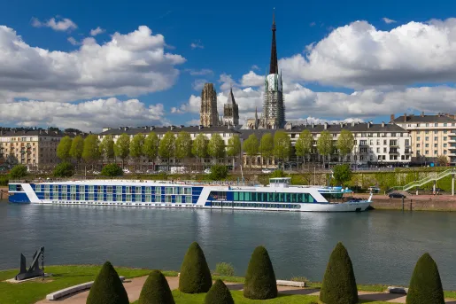 Cruise Ship on Seine River