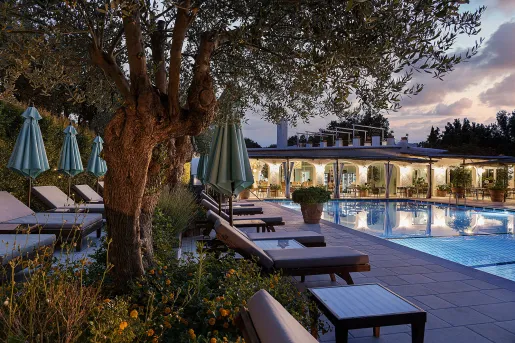 Pool view of Botania Relais & Spa