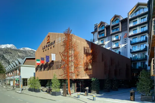 Exterior view of Le Massif