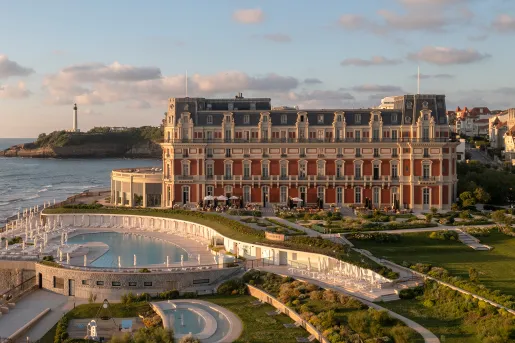 Exterior view of Hotel du Palais