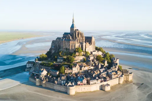 Le Mont Saint-Michel Tidal Island 
