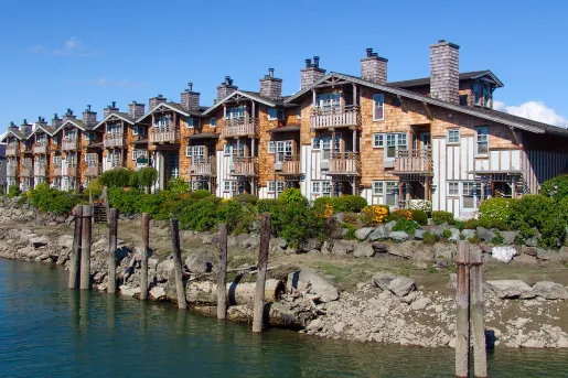 Exterior view of Channel Lodge