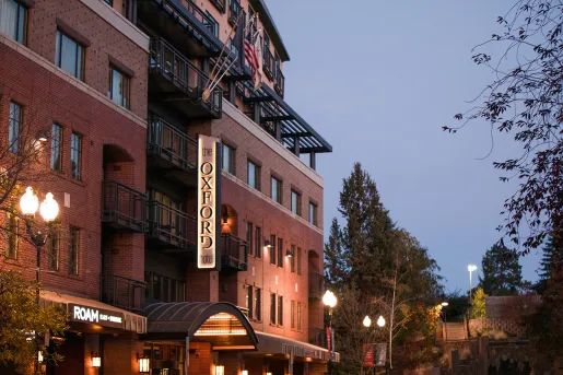 Exterior view of The Oxford Hotel
