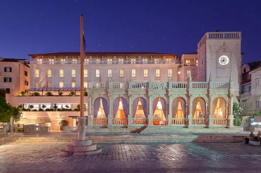 Exterior view of the Palace Elisabeth