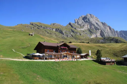 Exterior view of Rifugio Fermeda 