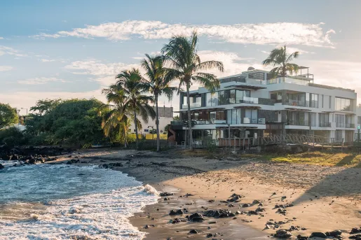 Exterior view of the Golden Bay Galapagos