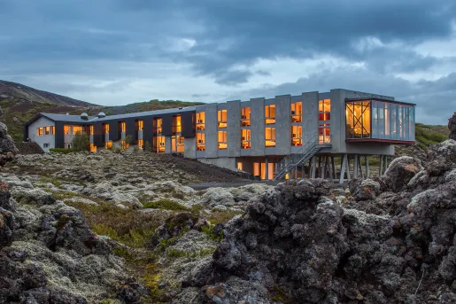 Exterior view of the ION Adventure Hotel