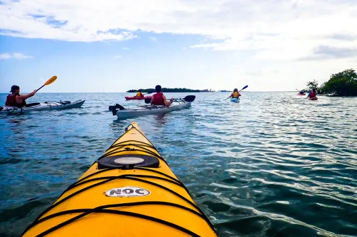 Kayaking Belize