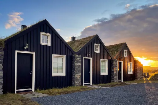 Exterior of Torfhus Retreat 