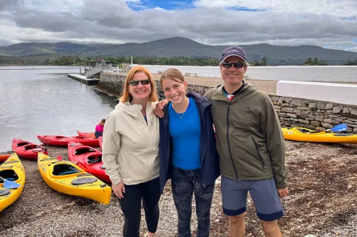 In Front of Kayaks Ireland
