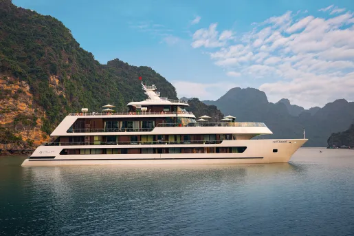 Exterior view of Stellar of the Seas