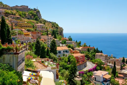 Taormina in Castelmola, Sicily