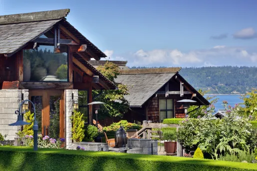 Exterior of the Inn at Langley