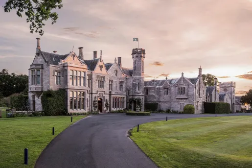 Exterior of the SCHLOSS Roxburghe Hotel