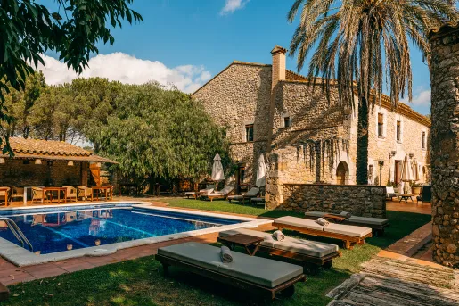 Exterior view of Mas Falgarona Hotel & Spa