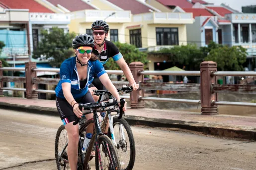 Biking in Vietnam