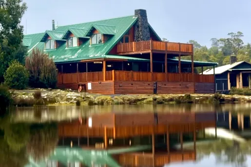 Exterior of Peppers Cradle Mountain Lodge
