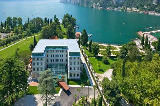 Aerial view of Lido Palace Hotel