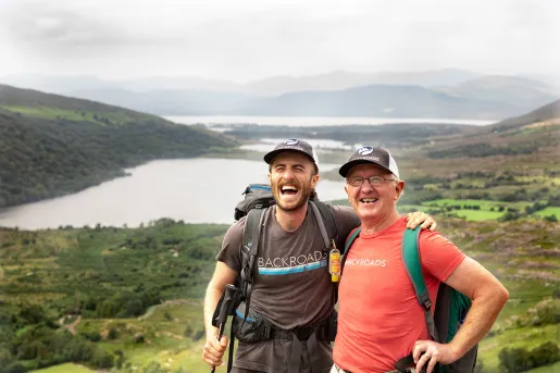 Two Guests Overlook Lake Ireland