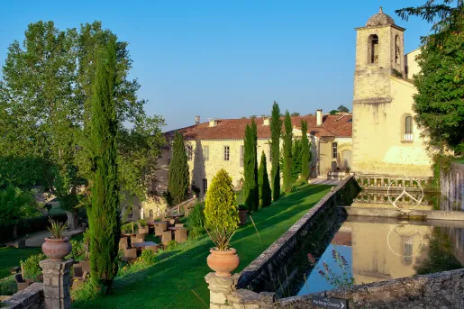 hotel grounds with pool