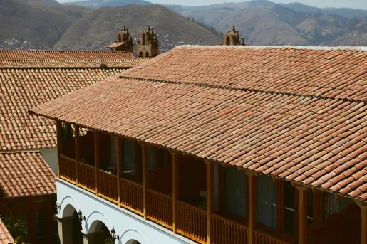Roof of hotel Belmond