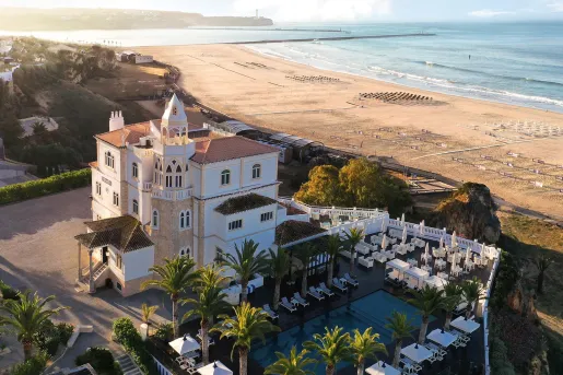hotel with pool on the beach