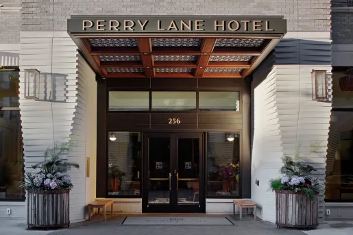 entrance to the penny lane hotel