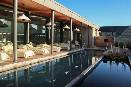 hotel swimming pool and spa