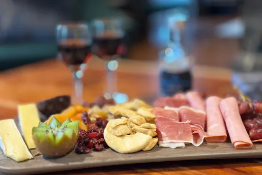 charcuterie on a plate