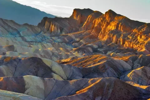 Colorful Death Valley