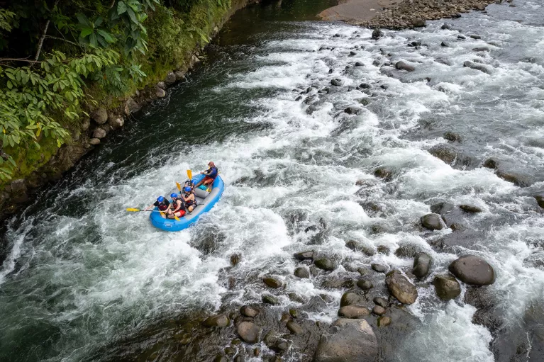 Rafting Down the River Costa Rica