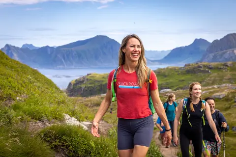 Hiking Backroads T-Shirt Fjord Norway