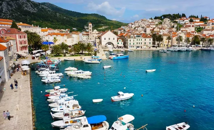 Croatia Multi-Adventure Tour Hvar Harbor