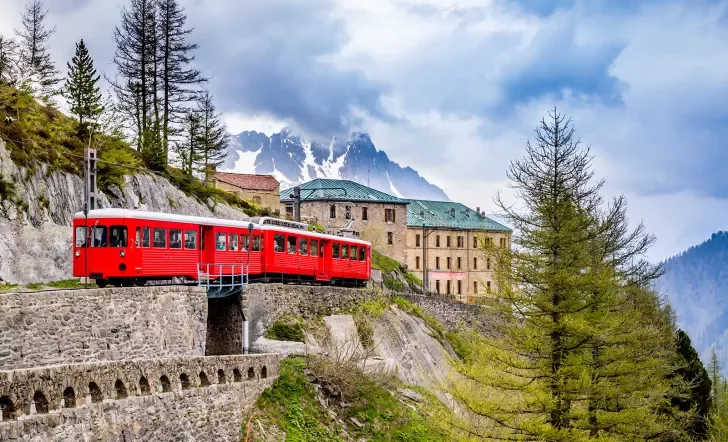 Train Swiss Alps