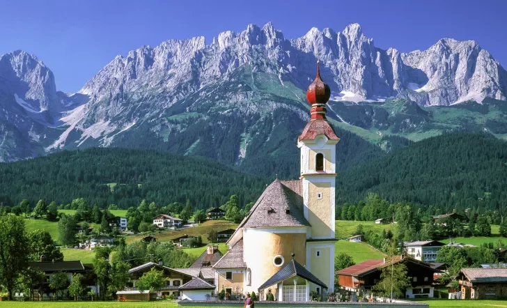 Beautiful church building in Austria.