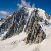 Shot of Mont Blanc du Tacul.