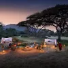 &Beyond Lake Manyara Tree Lodge sleeping under the stars