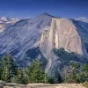 Wide shot of Glacier Point.