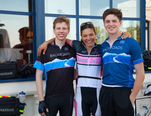 Three Backroads Guests Smiling