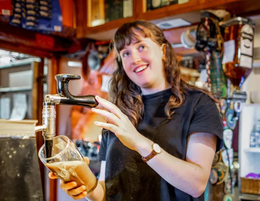 Serving Ale Cornwall