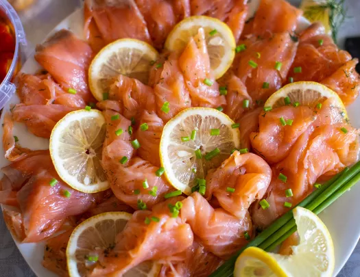 Smoked Salmon plate