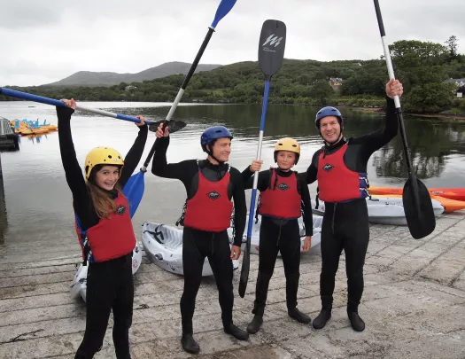 Family Kayaking Ireland