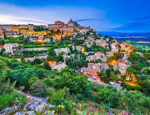 Gordes Famous Old Village in Provence, France