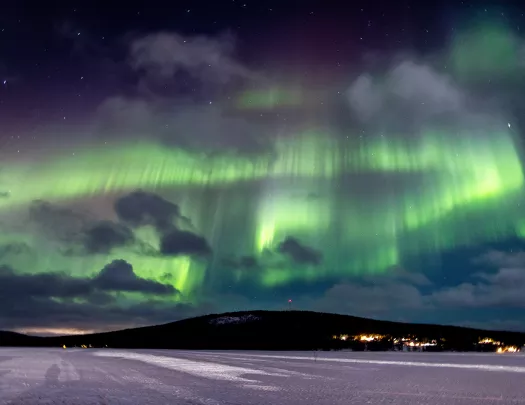 Aurora Borealis Lights Arctic