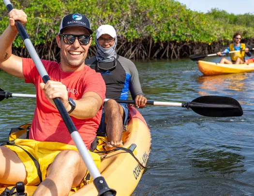 Double Kayak Leaders River