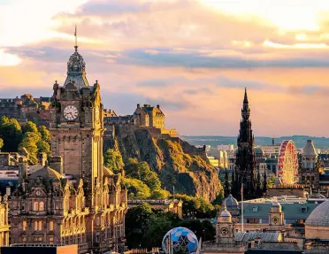 Scotland Bike Tour Edinburgh City